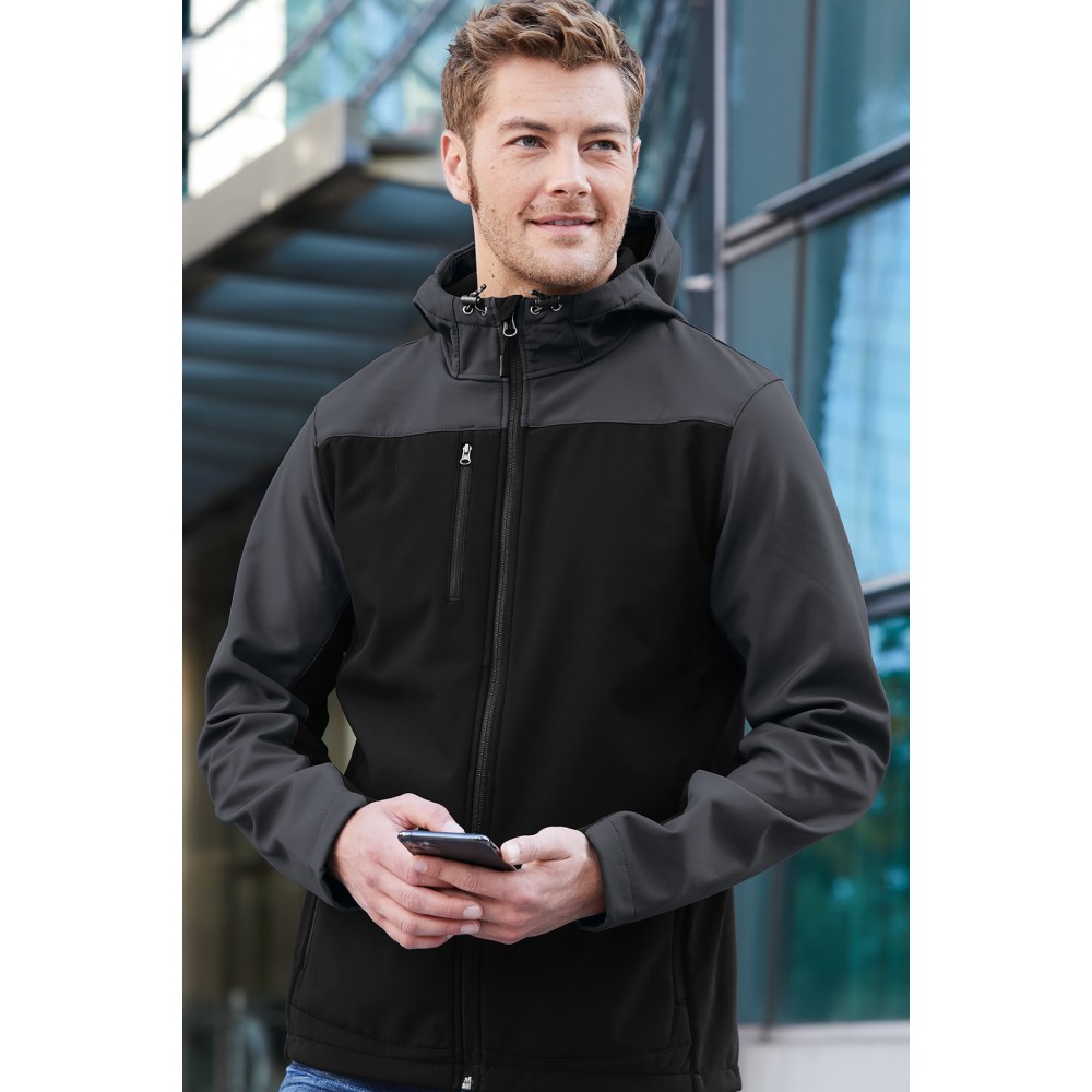 Port authority hooded 2025 core soft shell jacket